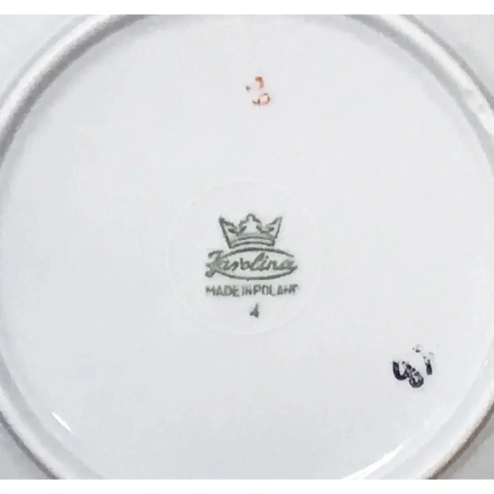 Vintage Favolina China Candia Floral Soup Cereal Bowls Cottage Fairy Core Poland
